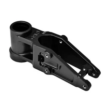 GPM Racing Aluminum 7075 Front Bulkhead Black for Losi 1/4 Promoto-MX