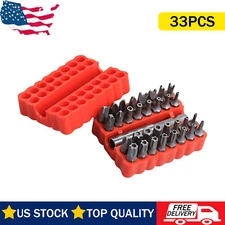 ⭐33PCS Screwdriver Bit Set Hex Head Drill Bit Set with 1/4" Extension Bit Holder