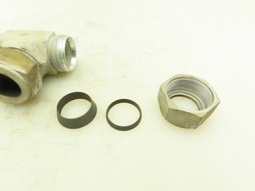 Swagelok S-1610-3 Union Tee Steel Compression Fitting 1" Tube LOT OF 4 - Picture 4 of 7