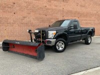 2012 Ford Super Duty F-350 SRW 4WD **SNO-WAY** SNOW PLOW REGULAR CAB LONG BOX!!