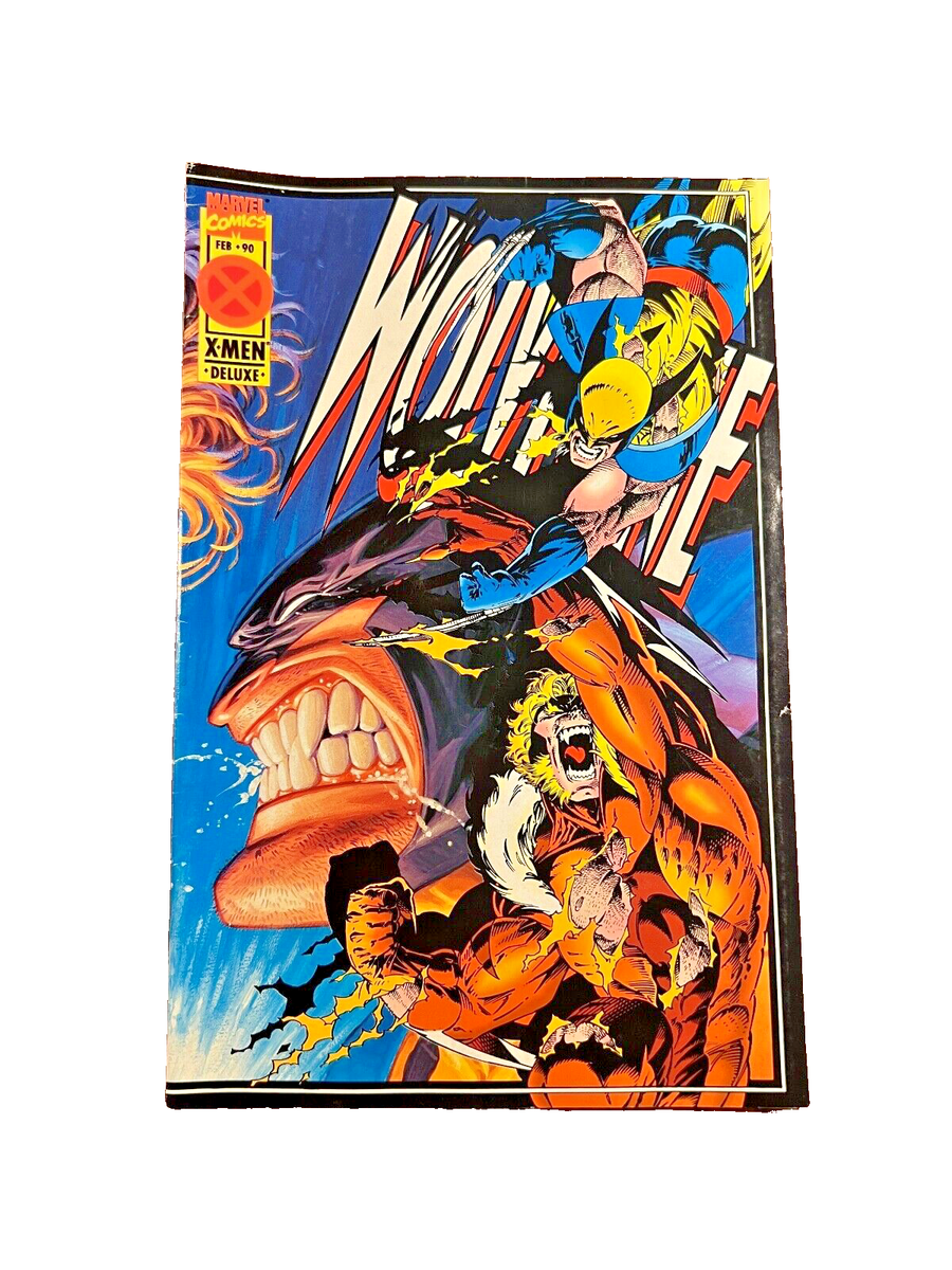 Promo Book Marvel Comics　#WOLVERINE Wolverine #90 Feb 1990 Marvel Comics, X-Men Deluxe, Capcom