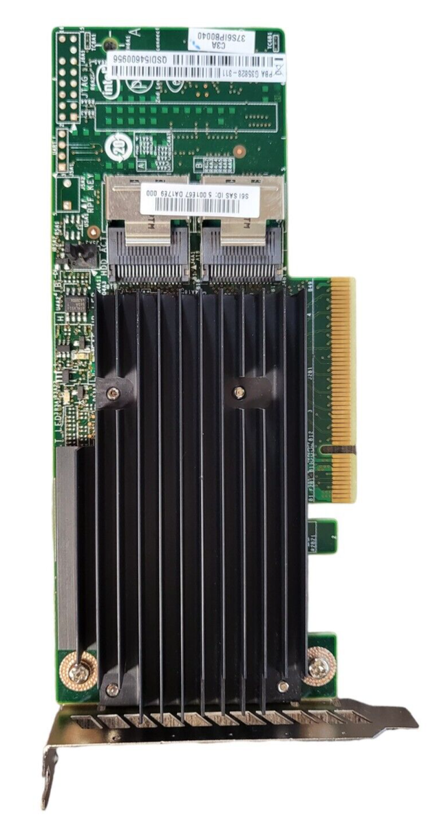 Controller RAID SAS Intel RMS25PB080 8 Porte – PCI Express 2.0 X8, G35828-311 (usato, Buone Condizioni)