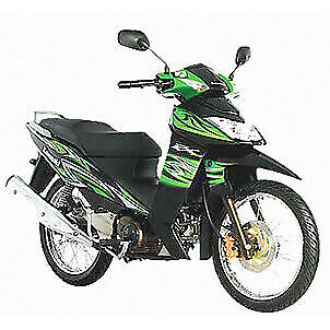 Kawasaki ZX130 KAZE Magic II 130 (AN130) SERVICE , Owner's & Parts