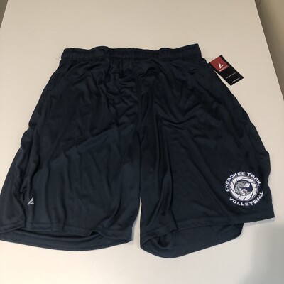 BSN Sports Short Cherokee Trail Volleyball Lightweight 2 Pocket Short XLG Navy