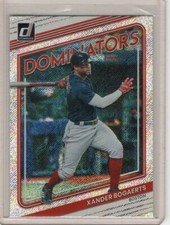 Xander Bogaerts 2022 Donruss Dominators Rapture Parallel D-5 Boston Red Sox