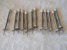 National Hardware 3" Spring Door Stopper Spring Door Stop w/ Rubber Tip-12 Pack