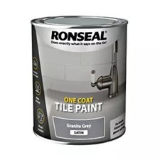 One Coat Tile Paint Water Base, For Interior Kitchen & Generic Wall Tiles 750ml