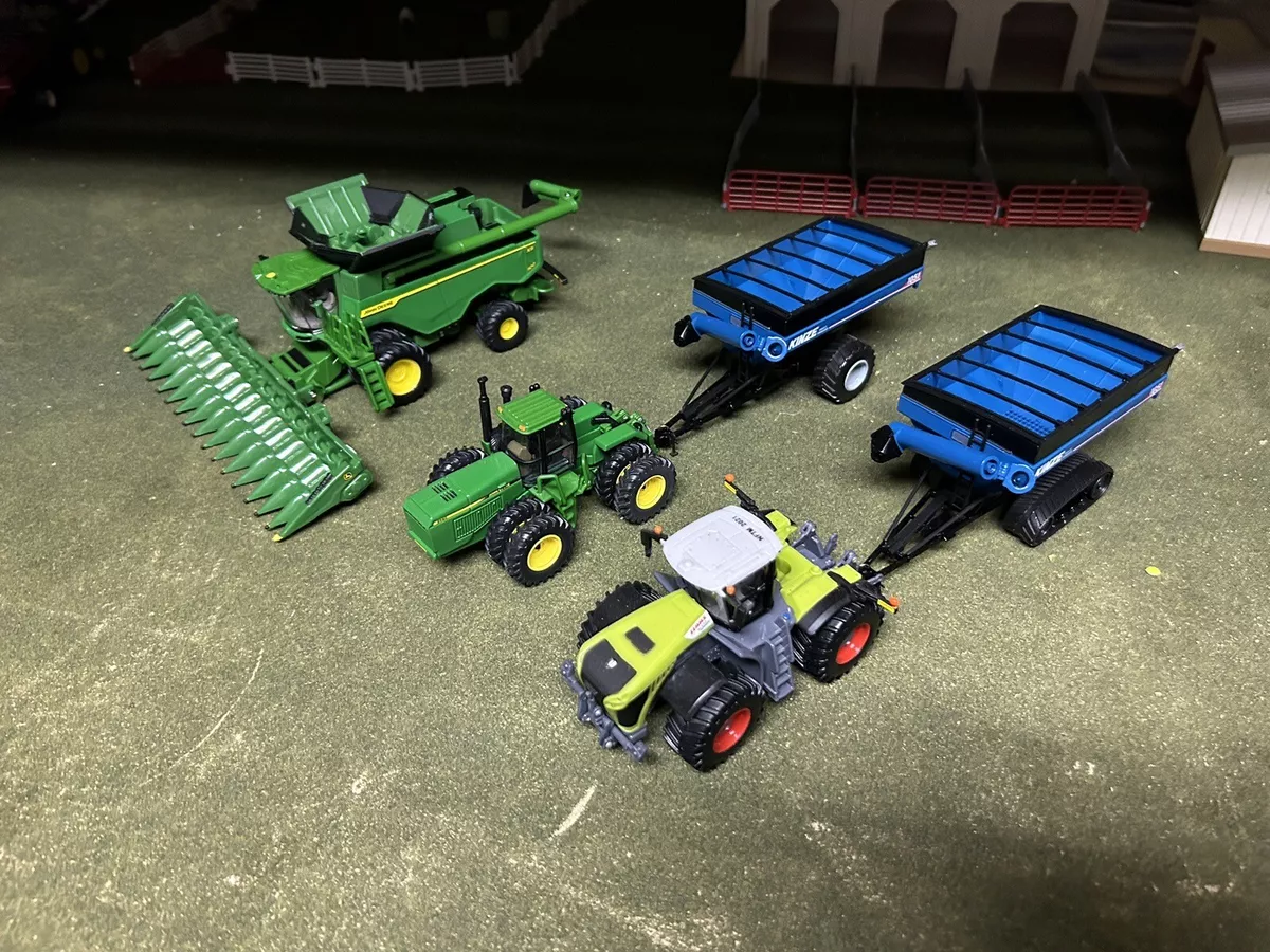 John Deere Lego Tractors and Combines on Display