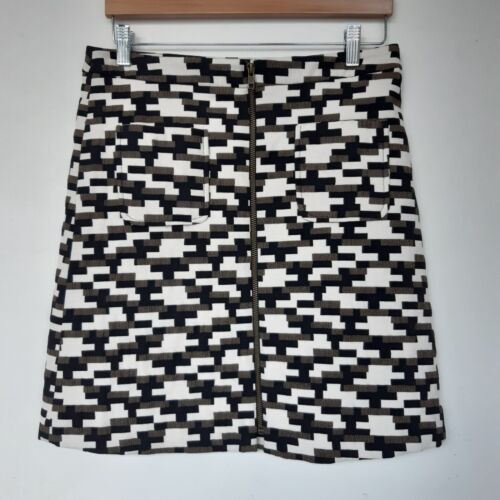 Phase Eight Skirt UK 12 Size Zip Smart Casual Short Midi Work