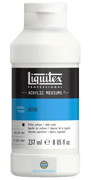 Liquitex Professional Acrylic White Gesso Surface Prep 237ml (5308)