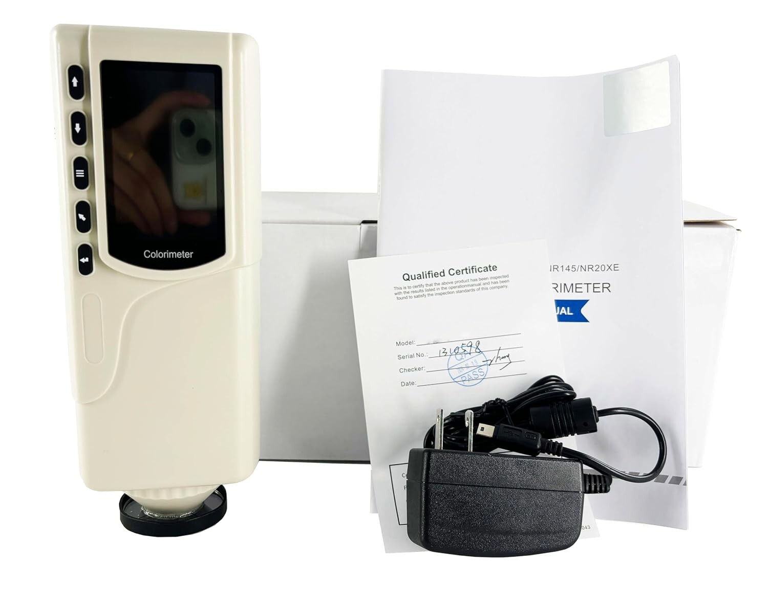 Colorimeter Digital Color Meter with Aperture 4mm Repeatability ΔE* ab ...