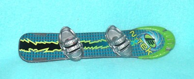 1998 Mattel Max Steele Tornado Chaser Snowboard