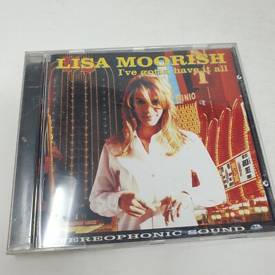 CD MUSICA POP Lisa Moorish   I've Gotta Have It All Go! Beat   828 750-2
