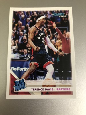 2019-20 Panini Chronicles Donruss Rated Rookie PINK Terence Davis