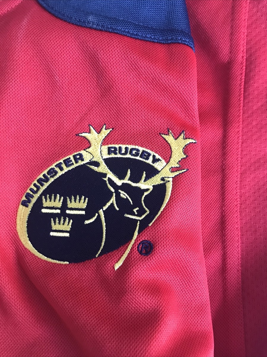 MUNSTER RUGBY CLUB Adidas Bank of Ireland Jersey, Men's Size MUNSTER RUGBY CLUB Adidas Bank of Ireland Jersey, Men's Size