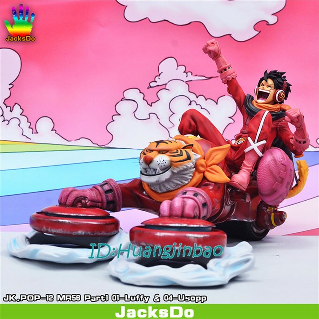 Jacksdo One Piece Luffy Usopp germa66 Resin Model Painted Statue In Stock Gift | eBay