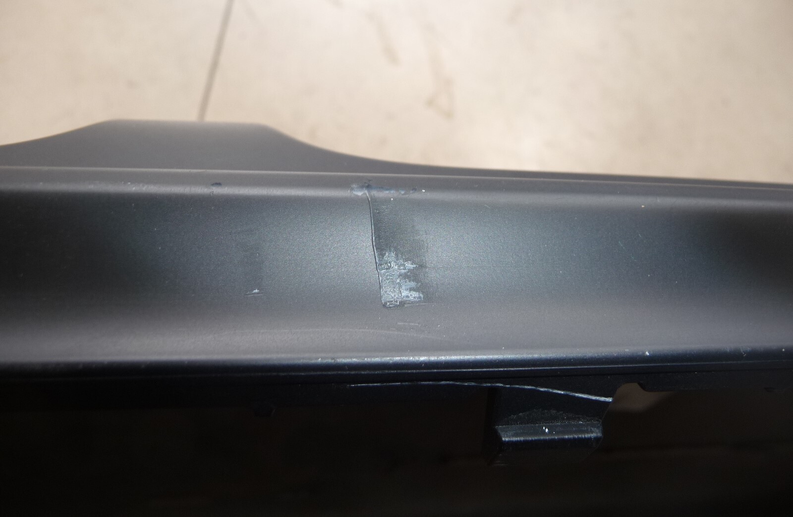 16-18 Bentley Bentayga BY636 rear Bumper Lower Diffuser Spoiler 36A807521B OEM