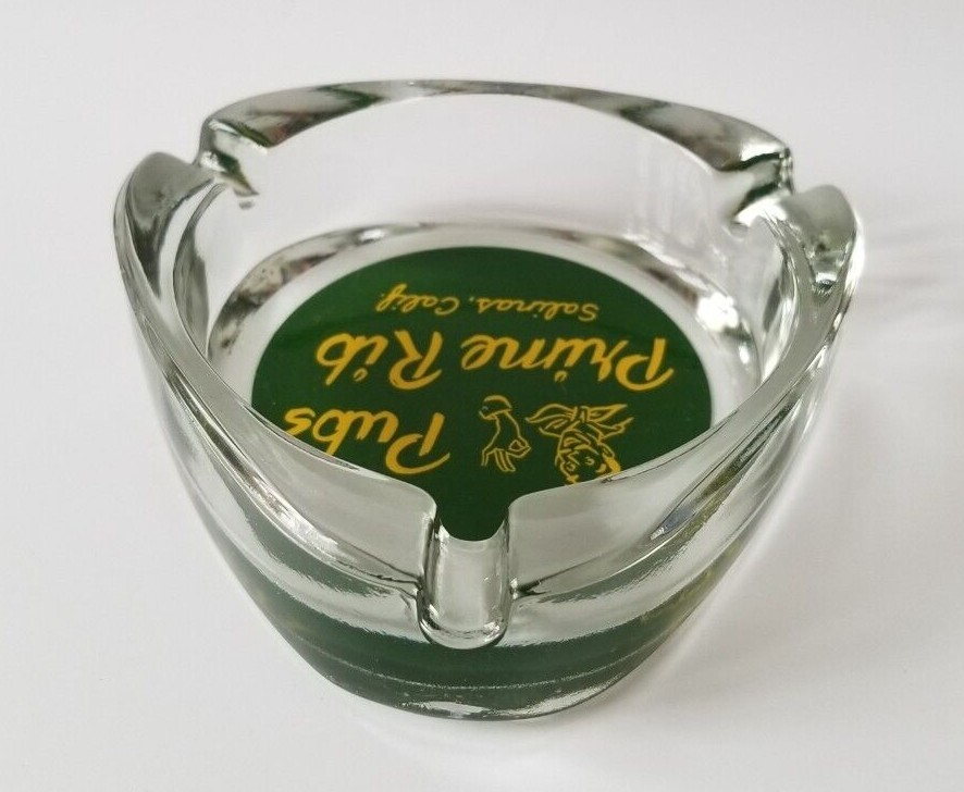 Vintage Pubs Prime Rib Salinas California CA Glass Ashtray eBay