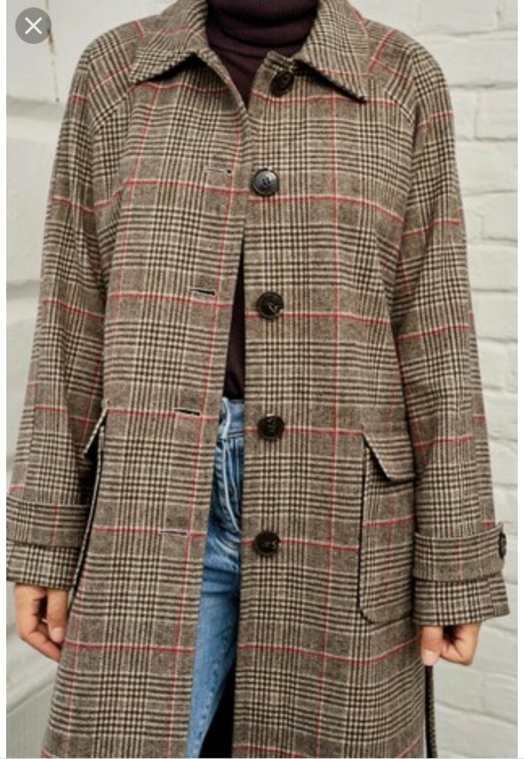 next checked coat