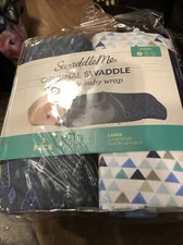 SwaddleMe by Ingenuity Original Swaddle - Size Large, 3-6 Months, 2 Pack