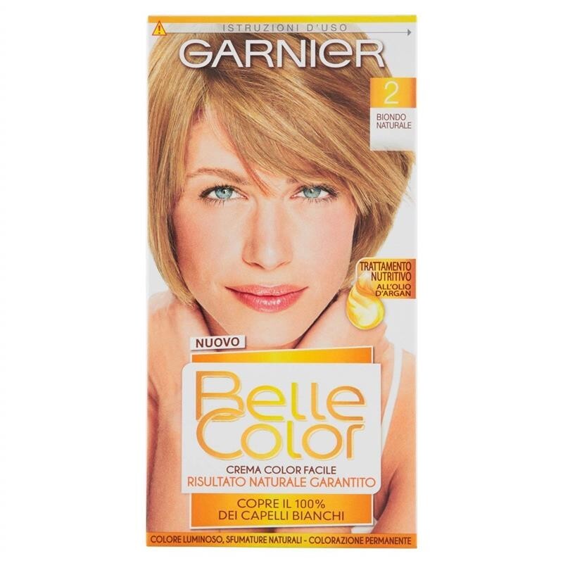 GARNIER BELLE COLOR 2 BIONDO COPRE I CAPELLI BIANCHI E NUTRE PER UN RISULTATO NA