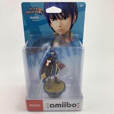 Marth Nintendo Amiibo Super Smash Bros Series Figure (Switch/Wii U/3DS) - NEW