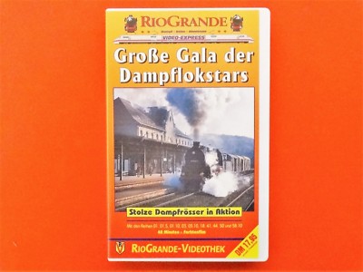 VHS-Video: Große Gala der Dampflokstars * Z: gut + * gebraucht