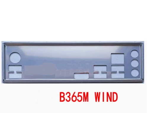 Shield I/O IO Backplate For MsI B365M WIND Motherboard