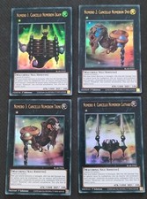 Yu-gi-oh! Lotto numeri in italiano 1 2 3 4 Cancello Numeron Ultra Rara 