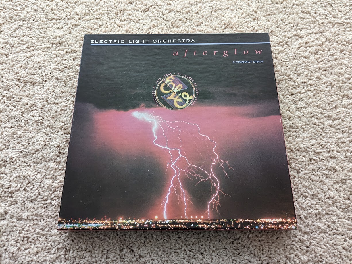 ELO Afterglow 3 CD Box Set Electric Light Orchestra Jeff Lynne eBay
