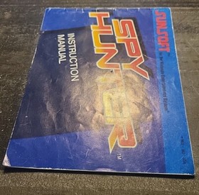 Spy Hunter Nintendo NES Manual Only 