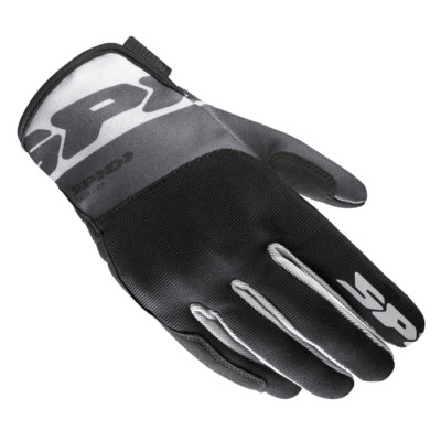 Motorradhandschuhe Herren Sommer Spidi Flash-Kp schwarz grau Größe S M L XL XXL XXXL