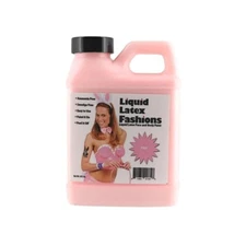 Pink 8 Fl Oz - Liquid Latex Face and Body Paint, Halloween, Cosplay