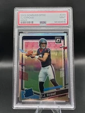 2023 Panini Donruss Optic - Rated Rookie Holo Prizm #244 C.J. Stroud (RC)