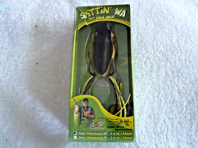 River2Sea Spittin Wa 55 Topwater Frog 2-1/4'' SPIT CHUG WALK IN THE COLOR BREAM