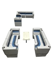 Horizon Manufacturing Premium Pontoon Furniture Set 19 PC Premium 018