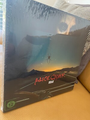 Alice Cooper Road Limited 2 Vinyl LP Box CD+BluRay+Cap++++