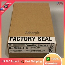 New Factory Sealed Allen Bradley 20-COMM-E Ethernet / IP Adaptor 20COMME US