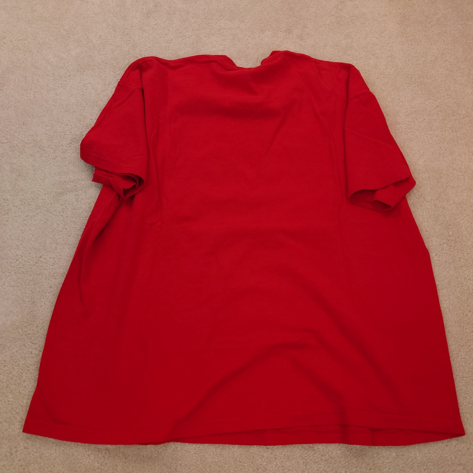 VINTAGE 90s UNLV University of Las Vegas Rebels T Shirt Boxy Medium USA Made