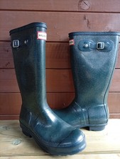 Hunter Original Girls Starcloud Glitter Wellington/Rain Boots *Size 4/EU 37*