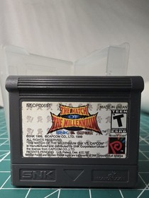 Neo Geo Pocket Color Carbon Black (SNK, 1999) - Tested/Working - w/Game - RARE!