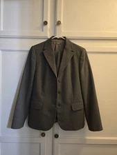 Benetton Charcoal Gray Color Pants Suit Size 6