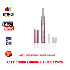 Mini Rotatable Lady Shaver, Electric Bikini Facial Trimmer, Eyebrow Shaper