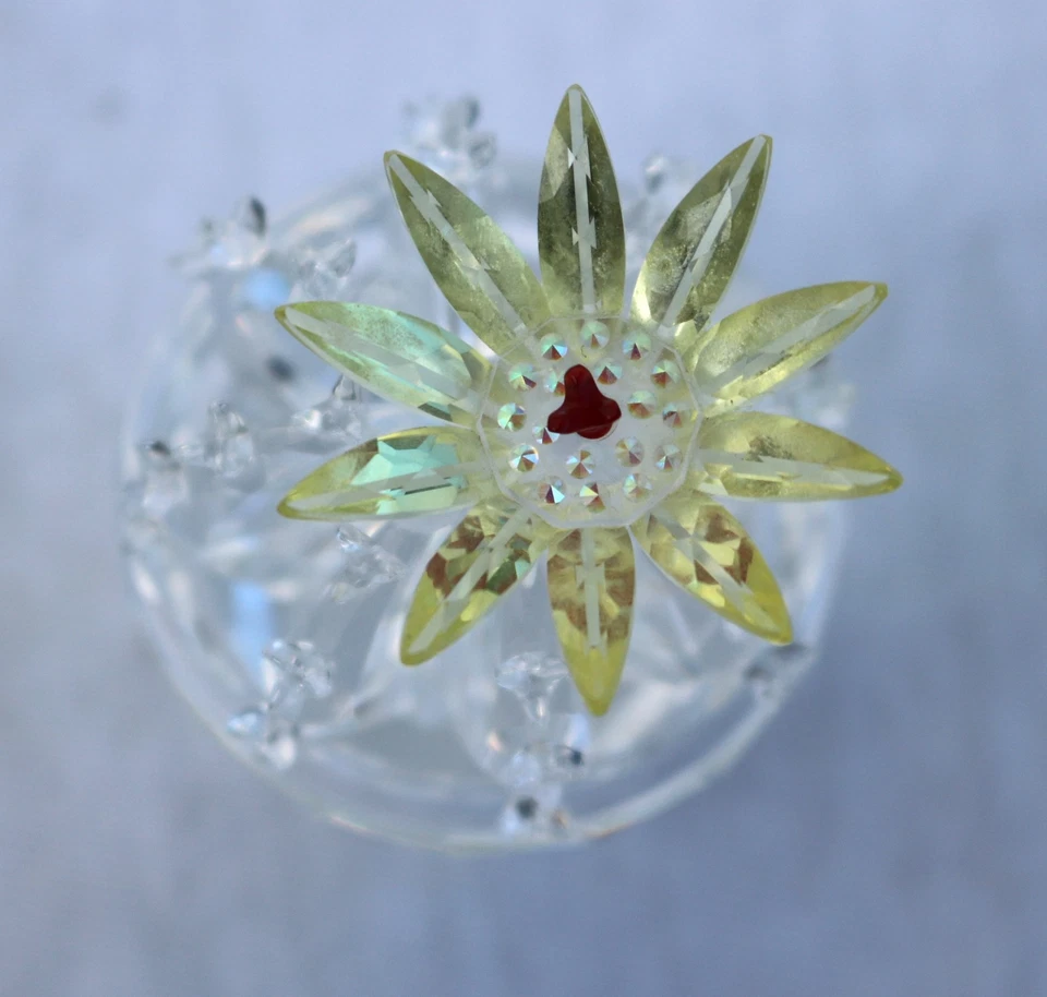 Swarovski Crystal Cactus With Yellow Flower Box Included - Image 4 of 4
