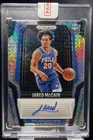 2024-25 Panini Prizm Black Blue Jared McCain Rookie Mojo Auto 06/25