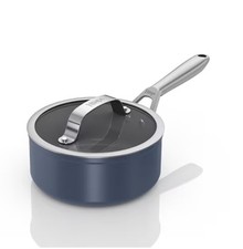 Ninja CW30218UKMM Ceramic Pro 18cm Saucepan with Glass Lid All Hob Compatible