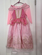 Relibeauty Pink Princess Ball Gown Child's Costume Dress up Play Size 6-7