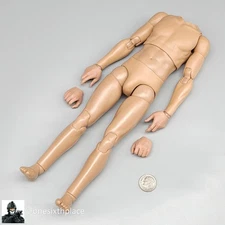 1:6 Scale DiD WWII US 2nd Ranger Battalion Medic Wade Male Slim Short Body