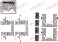 ZubehöRsatz Scheibenbremsbelag Quick Brake 109-1853 FüR Nissan Pulsar Juke F15