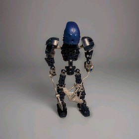 Vintage Lego Bionicle 8602 Toa Nokama Complete with Canister and Manual